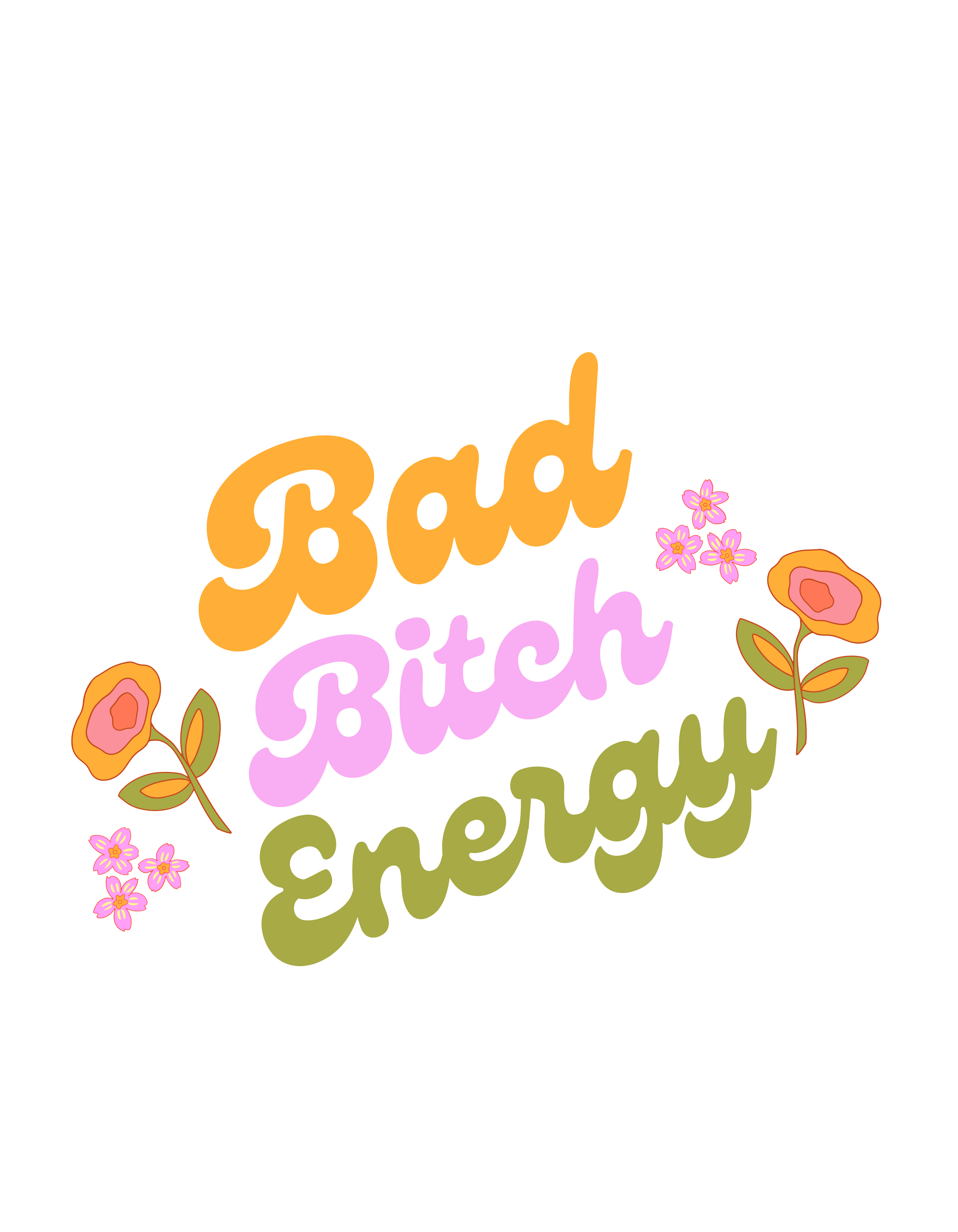 Bad B*tch Energy Tee Shirt