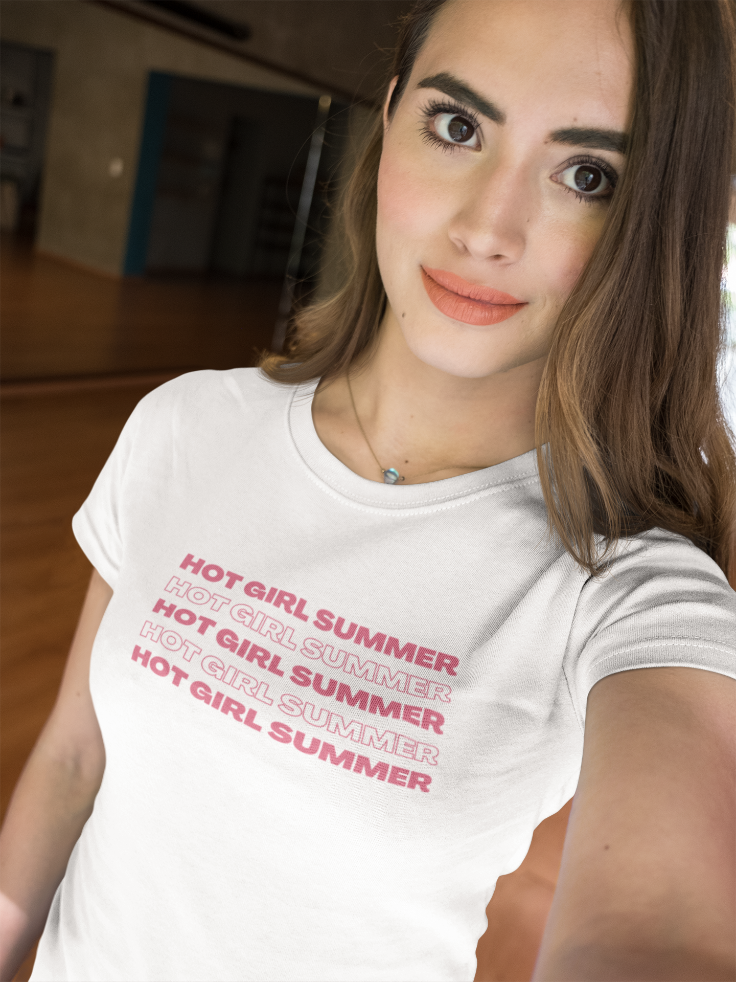 hot girl summer cute tshirt woman summer outfit trending influencer 